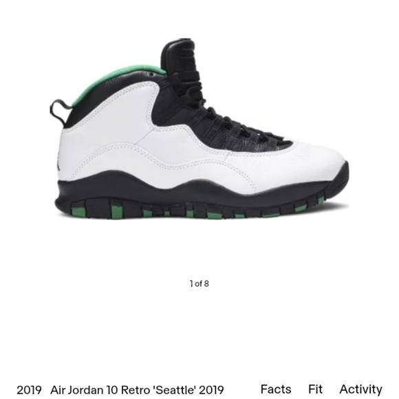 Retro Seattle Black And Green Jordan 10 Air Jordan Retro 10 Seattle